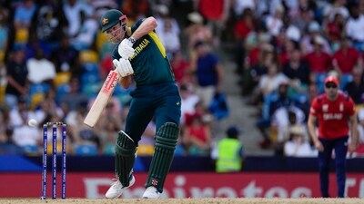 Earlier, Mitchell Marsh and Co. produced a collective effort with the bat to help Australia post a massive 201/7 in 20 overs. Skipper Marsh also scored a crucial 35. (PTI) Earlier, Mitchell Marsh and Co. produced a collective effort with the bat to help Australia post a massive 201/7 in 20 overs. Skipper Marsh also scored a crucial 35. (PTI)