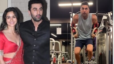 Alia Bhatt spoke about Ranbir Kapoor's new training video. Alia Bhatt spoke about Ranbir Kapoor's new training video.