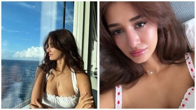 Actor Disha Patani was in Europe for Anant Ambani and Radhika Merchant’s second pre-wedding celebrations between May 29 and June 1. On Friday, she shared a series of photos from the cruise. She also gave a glimpse of her outings. (All pics: Instagram/Disha Patani) Actor Disha Patani was in Europe for Anant Ambani and Radhika Merchant’s second pre-wedding celebrations between May 29 and June 1. On Friday, she shared a series of photos from the cruise. She also gave a glimpse of her outings. (All pics: Instagram/Disha Patani)