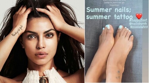 Priyanka Chopra Jonas' tattoos