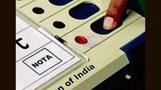 The vote share of all four BSP candidates added up to a paltry 21,404 votes (0.52%), even lower than NOTA’s 23,125 (0.57%). (HT File)