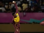 Akeal Hosein claimed a fifer against Uganda. Akeal Hosein claimed a fifer against Uganda.