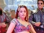 Kajra Re featured in the film, Bunty Aur Babli. Kajra Re featured in the film, Bunty Aur Babli.