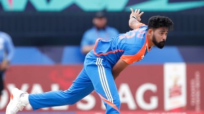 Mohammed Siraj in action in the ICC Mens T20 World Cup 2024 (ANI) Mohammed Siraj in action in the ICC Mens T20 World Cup 2024 (ANI)