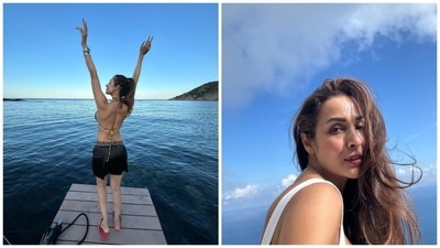 Malaika Arora shared photos from her recent trip to France. Malaika Arora shared photos from her recent trip to France.