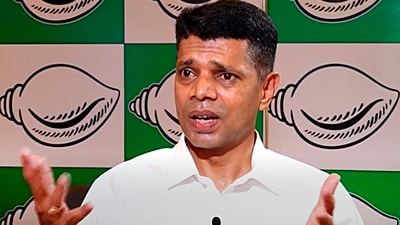 Odisha 5T chairman and BJD leader V Karthikeyan Pandian. (PTI file) Odisha 5T chairman and BJD leader V Karthikeyan Pandian. (PTI file)