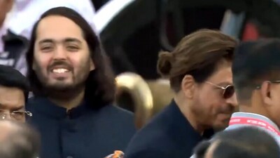 Anant Ambani, son of Reliance Industries Chairman Mukesh Ambani, also attended PM Modi's swearing-in ceremony at Rashtrapati Bhavan in Delhi on Sunday. (ANI) Anant Ambani, son of Reliance Industries Chairman Mukesh Ambani, also attended PM Modi's swearing-in ceremony at Rashtrapati Bhavan in Delhi on Sunday. (ANI)