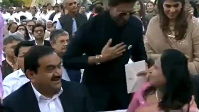 Adani Group Chairman Gautam Adani was at the Forecourt of Rashtrapati Bhavan during the oath ceremony on Sunday. (ANI) Adani Group Chairman Gautam Adani was at the Forecourt of Rashtrapati Bhavan during the oath ceremony on Sunday. (ANI)