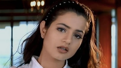 Ameesha Patel in a still from her debut film, Kaho Naa... Pyaar Hai. Ameesha Patel in a still from her debut film, Kaho Naa... Pyaar Hai.