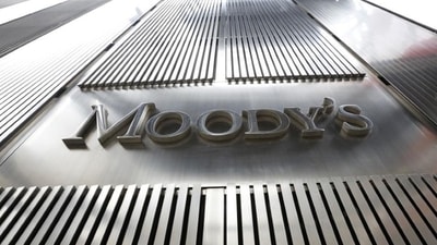 A Moody's sign is displayed on 7 World Trade Center, the company's corporate headquarters in New York. (Reuters) A Moody's sign is displayed on 7 World Trade Center, the company's corporate headquarters in New York. (Reuters)