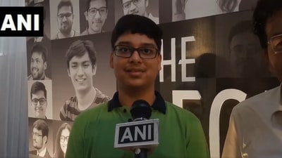 JEE Advanced results: Ved Lahoti scored an impressive 355 out of 360, (X/@ANI) JEE Advanced results: Ved Lahoti scored an impressive 355 out of 360, (X/@ANI)