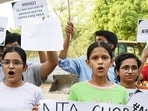 The NEET UG 2024 row has intensified with applicants filing fresh petitions in SC. (Image source ANI) The NEET UG 2024 row has intensified with applicants filing fresh petitions in SC. (Image source ANI)