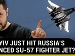 Ukraine's military has allegedly targeted and destroyed Russia's highly advanced SU-57 fighter jet Ukraine's military has allegedly targeted and destroyed Russia's highly advanced SU-57 fighter jet