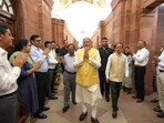 Prime Minister Narendra Modi took charge for his third term and in a first, he signed on the release of the 17th instalment of the PM Kisan Nidhi Scheme Prime Minister Narendra Modi took charge for his third term and in a first, he signed on the release of the 17th instalment of the PM Kisan Nidhi Scheme