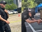 BTS' V surprises fans with his new look and gentlemanly behavior at a festival in Chuncheon, where he greeted a senior artist. BTS' V surprises fans with his new look and gentlemanly behavior at a festival in Chuncheon, where he greeted a senior artist.