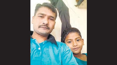 38 year old Nagesh Reddy and his son Rohit Reddy lost their lives after a section of an under-construction building collapsed on Sunday night in Vikhroli. (Raju Shinde/HT Photo) 38 year old Nagesh Reddy and his son Rohit Reddy lost their lives after a section of an under-construction building collapsed on Sunday night in Vikhroli. (Raju Shinde/HT Photo)