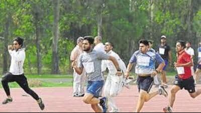 A sports teacher at one of the aided colleges in Ludhiana, on the condition of anonymity, said, “The department has conducted no trials for more than two years and the government has lost all its interest in uplifting sports activities.” (HT File Photo for representation)
