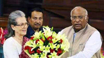 Both leaders spoke about the revival of the party. (ANI photo) Both leaders spoke about the revival of the party. (ANI photo)