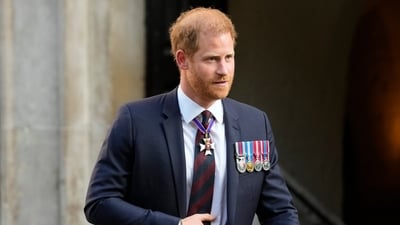 FILE - Britain's Prince Harry leaves after attending an Invictus Games Foundation 10th Anniversary Service of Thanksgiving at St Paul's Cathedral in London, Wednesday, May 8, 2024. Prince Harry has been given permission to appeal the British government's rejection of his police protection detail in the U.K. (AP Photo/Kirsty Wigglesworth, File) (AP) FILE - Britain's Prince Harry leaves after attending an Invictus Games Foundation 10th Anniversary Service of Thanksgiving at St Paul's Cathedral in London, Wednesday, May 8, 2024. Prince Harry has been given permission to appeal the British government's rejection of his police protection detail in the U.K. (AP Photo/Kirsty Wigglesworth, File) (AP)