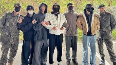 BTS to reunite to celebrate Jin's official discharge from the military BTS to reunite to celebrate Jin's official discharge from the military