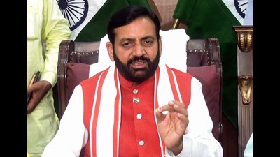 Haryana Chief Minister Nayab Singh Saini has introduced an initiative to address public grievances promptly by setting up redressal camps at district and sub-divisional levels in the state. (ANI PHOTO) Haryana Chief Minister Nayab Singh Saini has introduced an initiative to address public grievances promptly by setting up redressal camps at district and sub-divisional levels in the state. (ANI PHOTO)