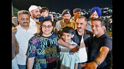 Himachal CM Sukhvinder Singh Sukhu. (ANI)