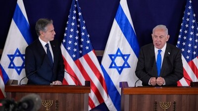 U.S. Secretary of State Antony Blinken, left, and Israel's Prime Minister Benjamin Netanyahu (File Image) (AP) U.S. Secretary of State Antony Blinken, left, and Israel's Prime Minister Benjamin Netanyahu (File Image) (AP)