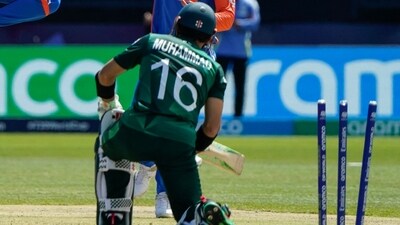 Pakistan batters succumbed under pressure in run-chase against India. (AFP) Pakistan batters succumbed under pressure in run-chase against India. (AFP)