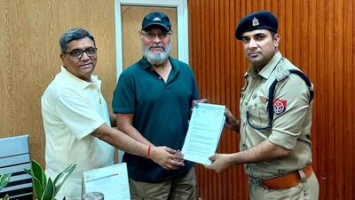 NOFAA’s president Singh shared that during this first-ever official meeting with the fire department 12 points were submitted. (HT Photo) NOFAA’s president Singh shared that during this first-ever official meeting with the fire department 12 points were submitted. (HT Photo)