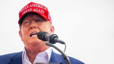 Donald Trump is scheduled to be interviewed by New York City probation officers Monday (Getty Images via AFP) Donald Trump is scheduled to be interviewed by New York City probation officers Monday (Getty Images via AFP)