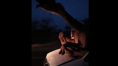 Snapshot of the camel who was left stuck on the car. (X/@SachinGuptaUP) Snapshot of the camel who was left stuck on the car. (X/@SachinGuptaUP)