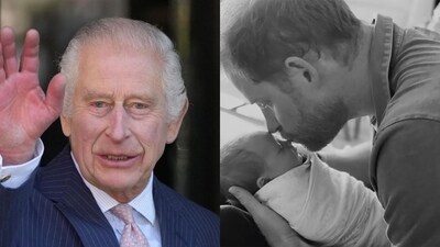 'The King is absolutely committed to being present in all of his grandchildren’s lives.' 'The King is absolutely committed to being present in all of his grandchildren’s lives.'
