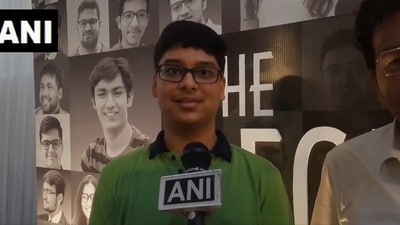 Ved Lahoti from IIT Delhi zone has topped the examination by securing 355 marks out of 360 (ANI ) Ved Lahoti from IIT Delhi zone has topped the examination by securing 355 marks out of 360 (ANI )