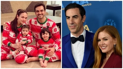 Esha Deol and Bharat Takhtani with their daughters. (File Photo) Esha Deol and Bharat Takhtani with their daughters. (File Photo)