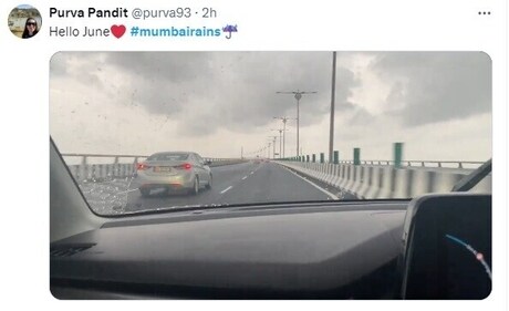 Several folks took to social media to share their feelings about the arrival of the monsoons (X) Several folks took to social media to share their feelings about the arrival of the monsoons (X)