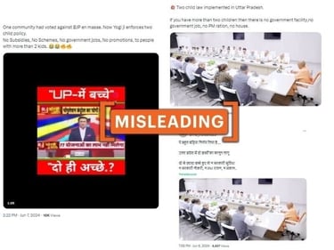 Screenshots of the claims made online. (Source: X/Screenshot/Modified by Logically Facts)