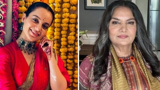 Shabana Azmi recently extended support to Kangana Ranaut
