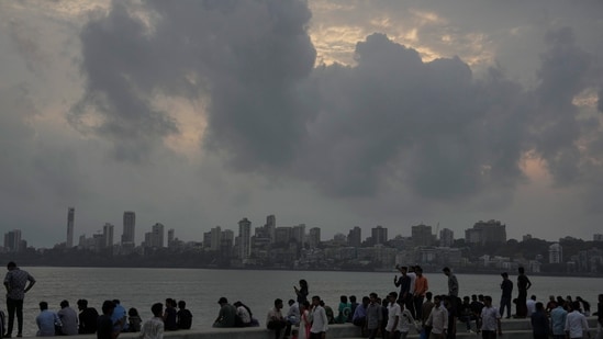 Mumbai Rain: A day after the onset of the southwest monsoon in Mumbai which led to widespread rains and water-logging in many parts of the city, the IMD has predicted thunderstorm with moderate to heavy showers on Monday.(PTI)