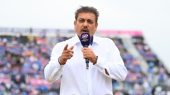 Ravi Shastri got a bit emotional there while talking about Rishabh Pant. (Getty)