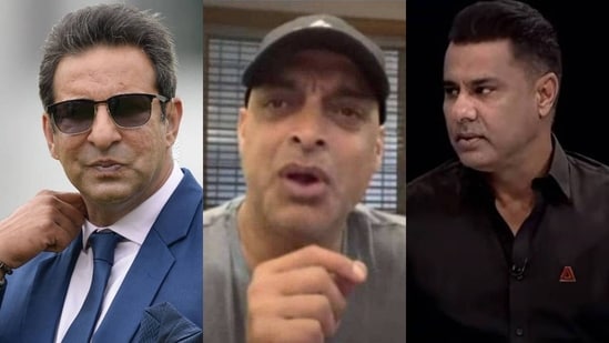 Wasim Akram, Shoaib Akhtar and Waqar Younis were all left disappointed at Pakistan's loss against India