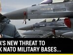 Russia issues a warning to NATO as Ukraine prepares to receive U.S.-made F-16 fighter jets Russia issues a warning to NATO as Ukraine prepares to receive U.S.-made F-16 fighter jets