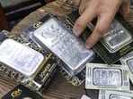 Spot silver fell 2.2% to $29.13 per ounce, platinum was down 0.9% at $958.55 and palladium lost 1% to $895.13.