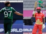 Haris Rauf and Aaron Johnson registered their name in the record books. Haris Rauf and Aaron Johnson registered their name in the record books.