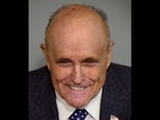 Rudy Giuliani seen grinning in mugshot after being indicted in Arizona (Maricopa County Sheriff's Office) Rudy Giuliani seen grinning in mugshot after being indicted in Arizona (Maricopa County Sheriff's Office)