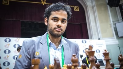 Arjun Erigaisi (Fide/Anna Shtourman) Arjun Erigaisi (Fide/Anna Shtourman)