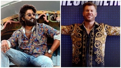 Allu Arjun aka the OG Pushpa Raj has reacted to David Warner's new ad.