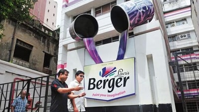 Berger Paints and its subsidiaries have 25 manufacturing plants in India. (Mint) Berger Paints and its subsidiaries have 25 manufacturing plants in India. (Mint)