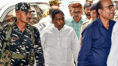 Jharkhand politician Alamgir Alam being produced before a PMLA court in Ranchi in connection with an alleged money laundering case last month. (ANI Photo) Jharkhand politician Alamgir Alam being produced before a PMLA court in Ranchi in connection with an alleged money laundering case last month. (ANI Photo)