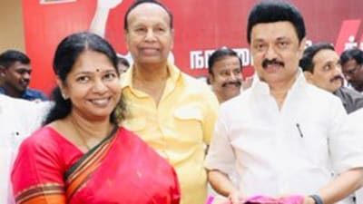 K Kanimozhi has been the DMK’s face in Delhi. (X) K Kanimozhi has been the DMK’s face in Delhi. (X)