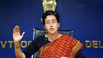 Power minister Atishi. (HT Photo) Power minister Atishi. (HT Photo)